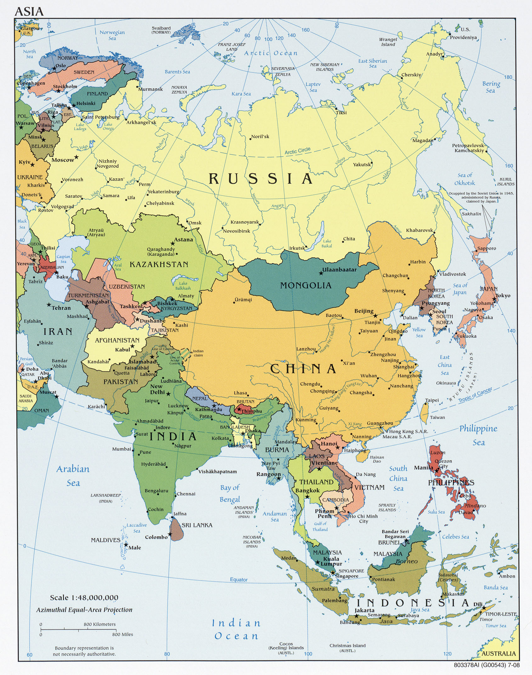 Mapas De Asia 75