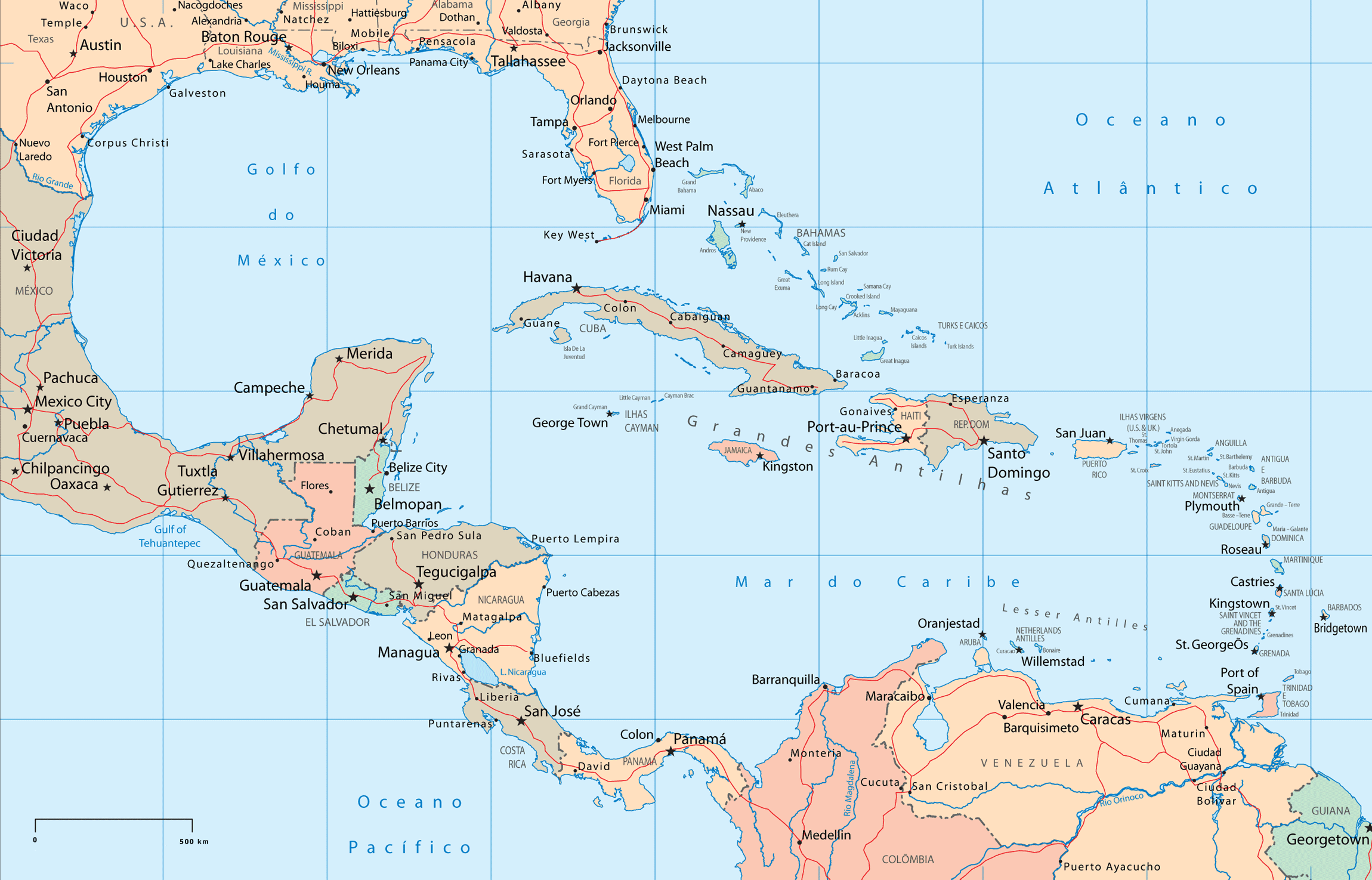 Central-America-and-the-Caribbean-Politi