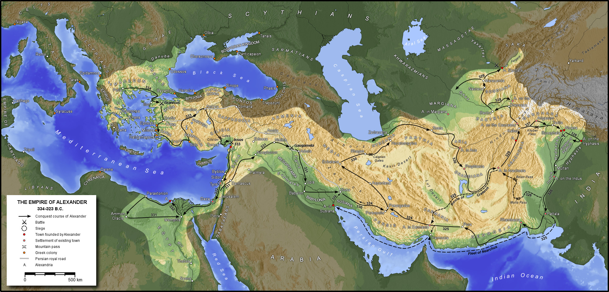 The-Macedonian-empire-of-Alexander-the-G