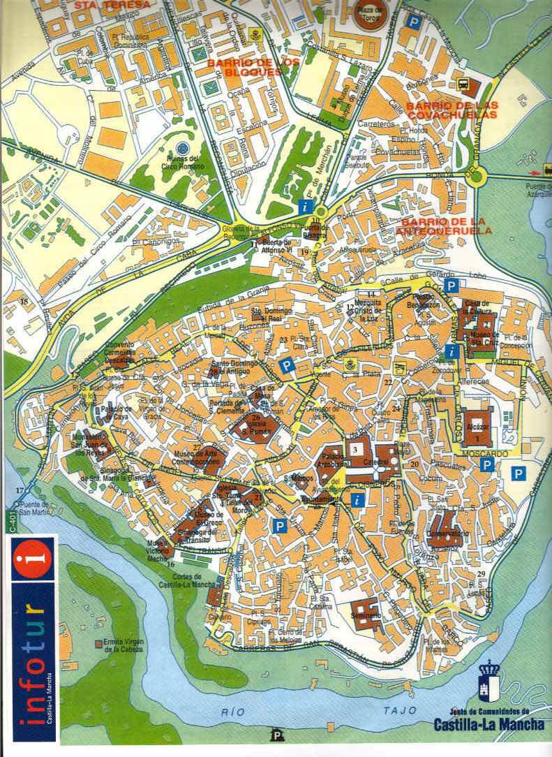 Toledo Map | Dictionary Bank