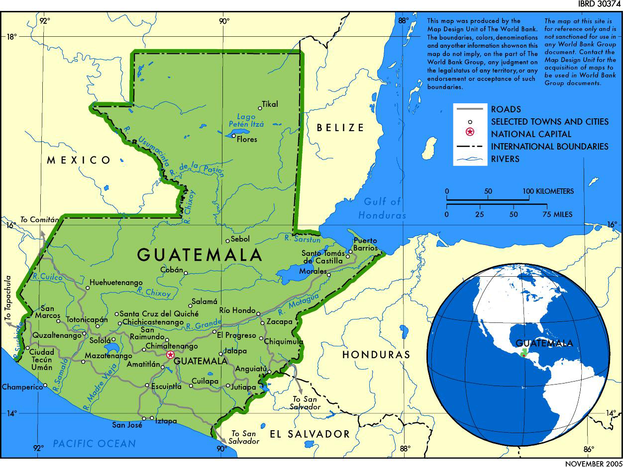 Ens posem en context - Projecte a Guatemala