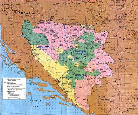 maps of bosnia and herzegovina. Bosnia and Herzegovina