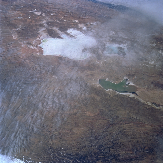 Mapa Satelital, Foto, Imagen Satelite del Lago Poopó, Salar de Uyuni, Bolivia