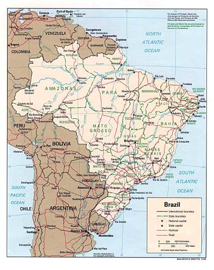 mapa do brasil. Mapa Político Brasil