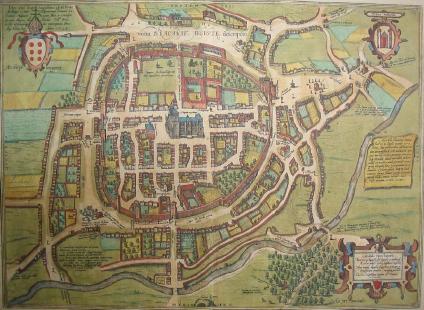 mapas medievais re-creation